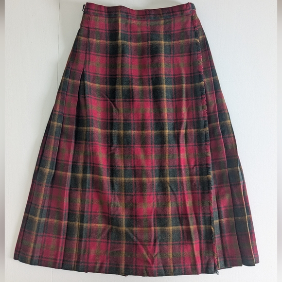 CLAN KILTS Vintage Wool Kilt - Picture 1 of 7
